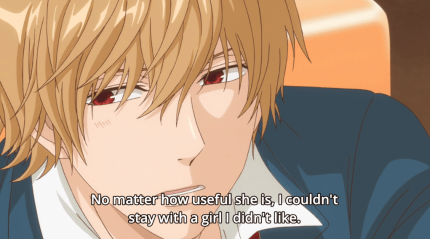 Of course, the good old confession scene.