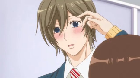 A third wheel appears. His name is Kusakabe, a pessimistic, introverted cutie who caught Erika's eye. He instantly falls for Erika and got angry at Kyoya for not treating her the way she deserves.